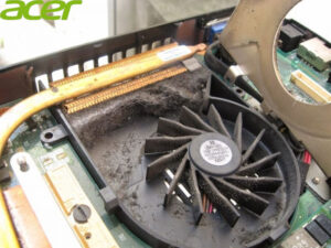 acer laptop fan temizliği